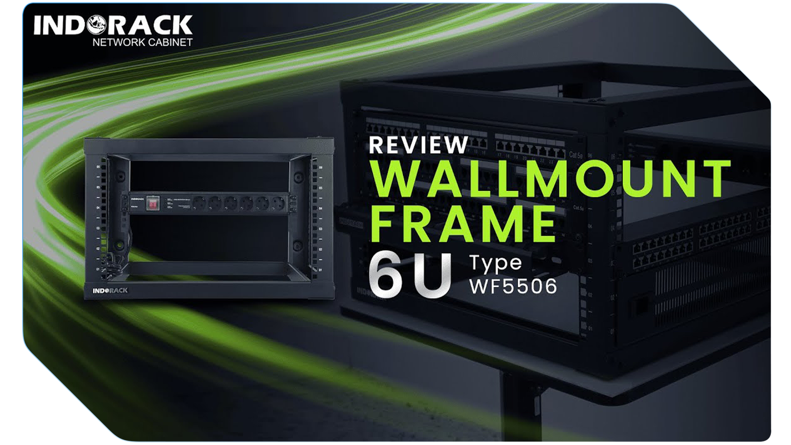 Wallmount Frame 6U